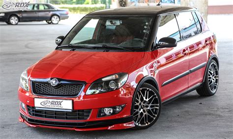 Rdfavx Rdx Frontspoiler Vario X F R Skoda Fabia Typ J