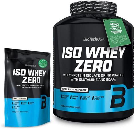 Odżywka białkowa Zestaw Odżywka Białkowa Biotechusa Iso Whey Zero 2270G