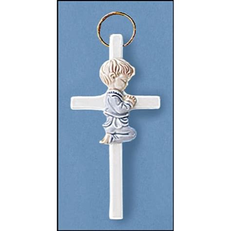 Praying Boy Wall Cross 12pk Consumer Autom