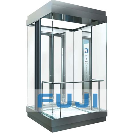 Fuji Panoramic Elevator All Glass Square Type Panoramic Elevator