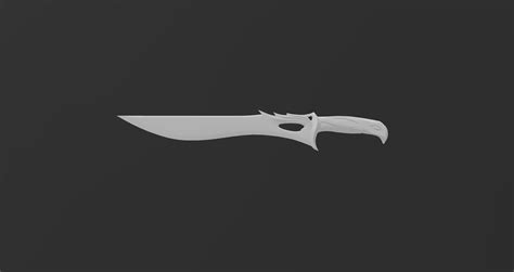 Stl File Valorant Sovereign Knife 🔪・3d Printable Model To Download・cults