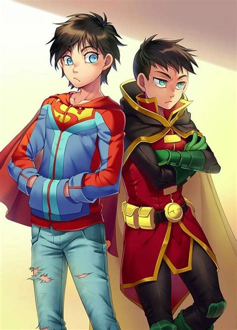 ImÁgenes Damian Wayne X Jonathan Kent 11 Batman Y Superman Damian Wayne Cómics