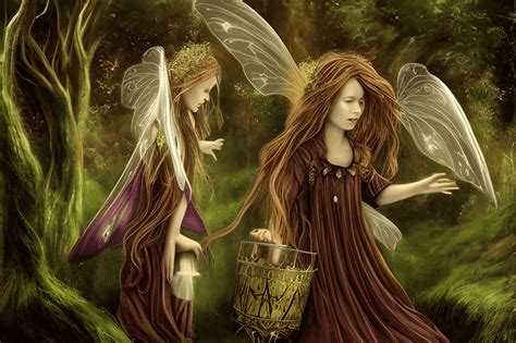 Irish Folklore Fairies · Creative Fabrica