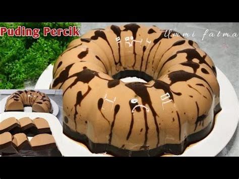 Puding Percik Coklat Cappucino Ide Puding Ulang Tahun Simple Fudgy