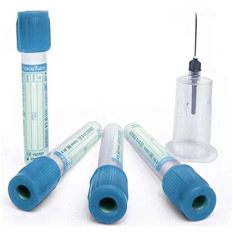 Tubo Coleta Sangue V Cuo Citrato De S Dio Azul Ml Vacutube Biocon