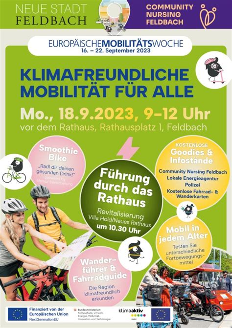 Europ Ische Mobilit Tswoche Klimafreundliche Mobilit T F R Alle