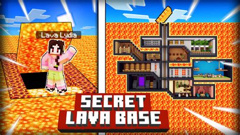 Secret Lava Base By VoxelBlocks Minecraft Marketplace Map Minecraft