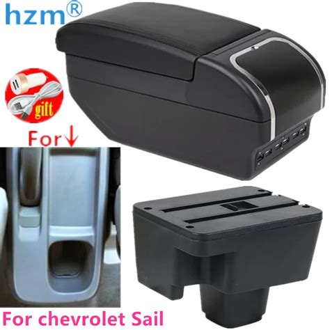 Reposabrazos De Coche Para Chevrolet Sail Consola Central Caja De