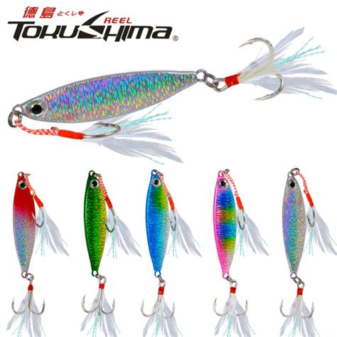 Pcs Lot Laser Jigging Lead D Eyes Metal Jig Slow Jigging Trolling