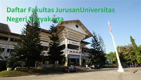 Daftar Fakultas Jurusan UNY Universitas Negeri Yogyakarta Terbaru ...