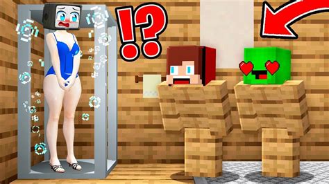 Jj Pranked Tv Woman House Inside Bed In Minecraft Can It Be A Trap