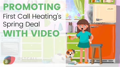 Promotional Video Animated First Call Air Conditioning Spring Ad