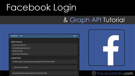 Facebook Login And Graph Api Javascript Sdk Youtube