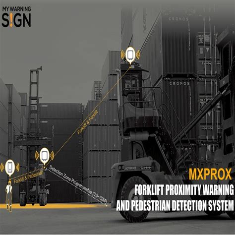 Maxtree Positionsafe Forklift Pedestrian Safety Alarms China Forklift