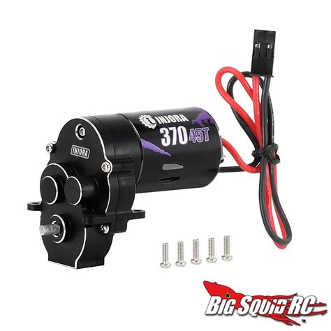 Injora 370 Brushed Motor Aluminum Transmission For The TRX 4M Big