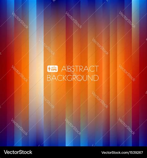 Blue-orange abstract striped background Royalty Free Vector