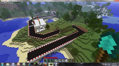 Race Track Minecraft Map