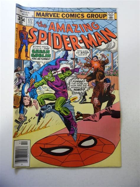 The Amazing Spider Man 177 1978 VG FN Condition Comic Books