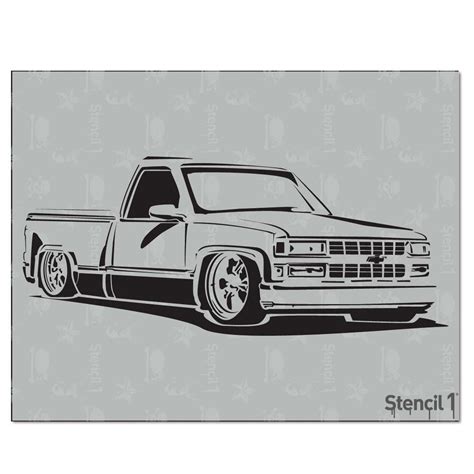 Chevy Silverado Outline