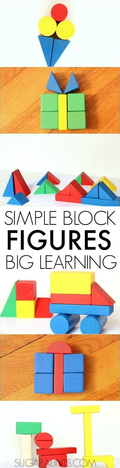 Use blocks for learning and play! Simple block shapes can teach so many ...