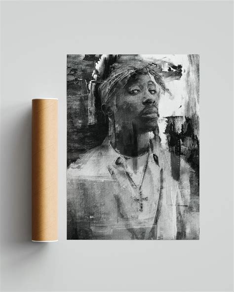 Tupac Shakur Wall Art 2pac Poster Music Poster Hip Hop Poster Music