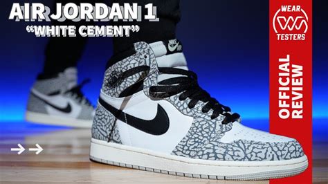 Air Jordan 1 High OG White Cement YouTube