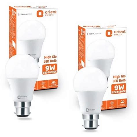 9W Orient Electric High Glo LED Bulb B22d Cool White At Rs 150 Box In