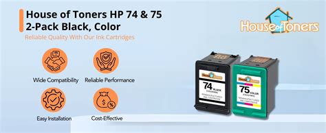 Houseoftoners Remanufactured Hp 74 Cb335wn Ink Cartridge