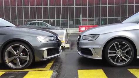 2015 Audi Rs3 Vs Audi S3 Visual Differencies Youtube