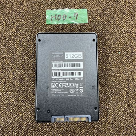 HDD 7 激安 SSD512GB 2 5インチ SATA 434時間 内蔵SSD KLEVV NEO N610