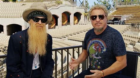 Sammy Hagar And Billy Gibbons Perform Zz Top S Waitin For The Bus