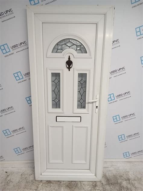 Used White Upvc Front Door Mm X Mm Reduce To Used