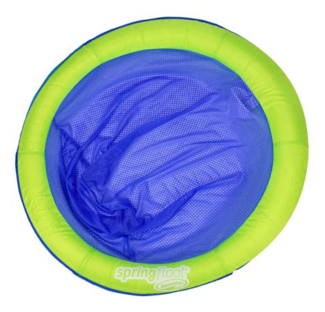 Swimways Spring Float Papasan Round Pool Lounger Blue Canadian Tire