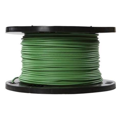 Southwire Ft Awg Copper Stranded Green Xhhw Wire By The Roll