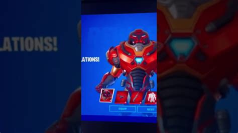 Fortnite Iron Man Zero Skin Code Youtube