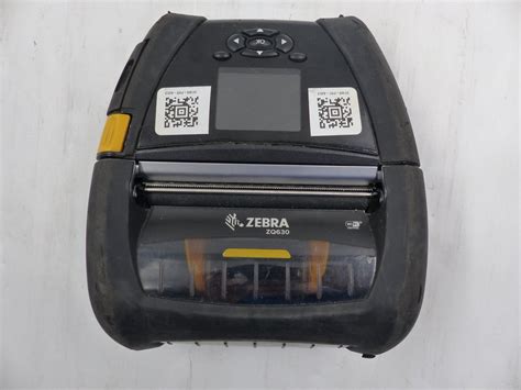 ZEBRA ZQ630 MOBILE RFID THERMAL LABEL PRINTER MDG Sales LLC