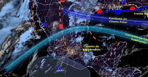 Se prevé aproximación de nuevo frente frío al Norte de México durante