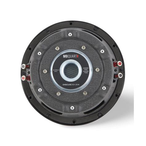 Mb Quart Ds Discus Shallow Mount Subwoofer Black Inch