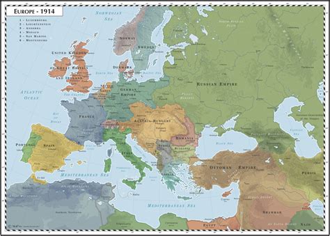 Europe - 1914 by Cyowari on DeviantArt