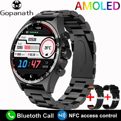 New Business Smart Watch Men Inch Amoled Bluetooth Call