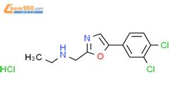 N 5 3 4 Dichlorophenyl 1 3 Oxazol 2 Yl Methyl Ethanamine