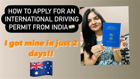 How To Apply For An International Driving Permit From India