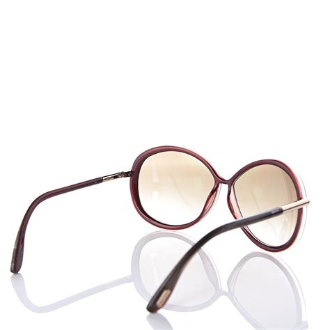 TOM FORD Round Sunglasses Brown 542473 | FASHIONPHILE