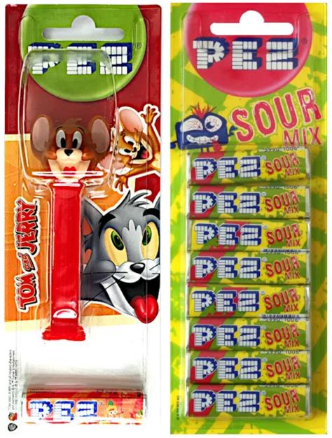 Pez Tom And Jerry Mouse Sweet Dispenser And A Pack Of 8x Candies Bundle Pick Flavour £9 98 Picclick Uk