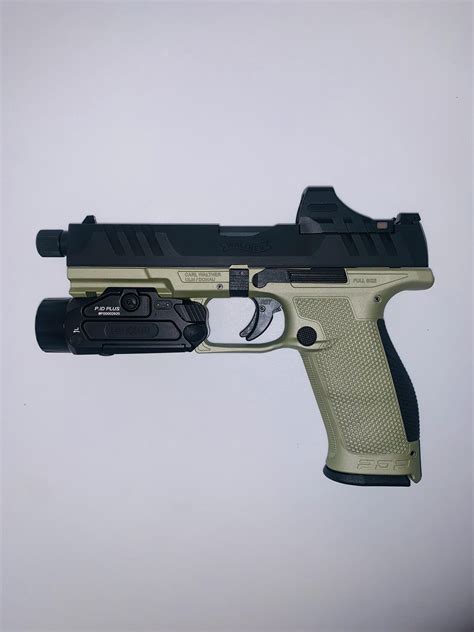 Walther PDP Pro SD Compact w/ PMM Comp light bearing holsters : r/Walther