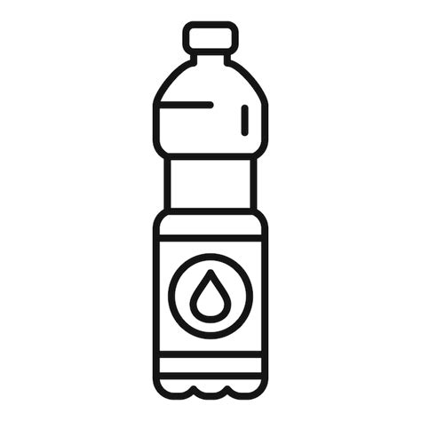 Premium Vector Water Bottle Icon Outline Vector Sport Healthy Fit Workout