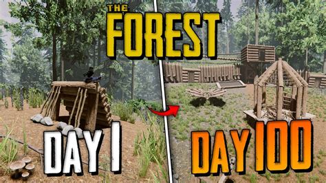 Gw Bertahan Hidup Selama 100 Hari Di The Forest Inilah Yang Terjadi