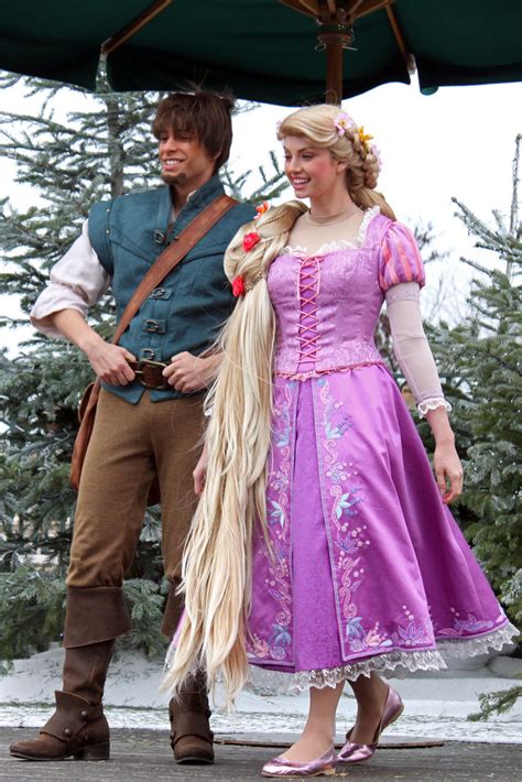 Meeting Rapunzel And Flynn Rider Disneyland Park Disneyla Flickr