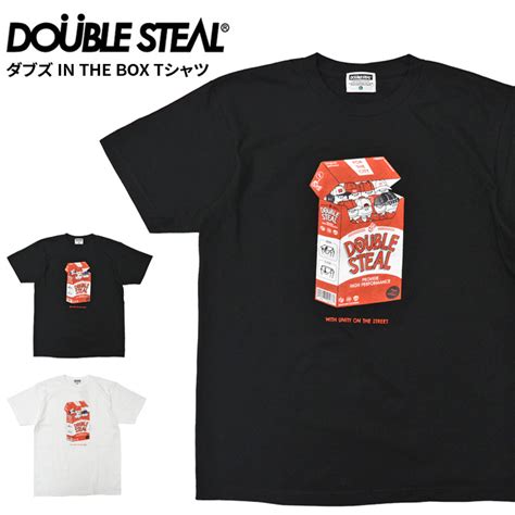 楽天市場割引クーポン配布中 DOUBLE STEAL ダブルスティール Tシャツ Doubz In The Box S S T