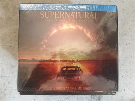 Blu Ray Box Supernatural Coleção Completa 58 Discos Lacrado Escorrega